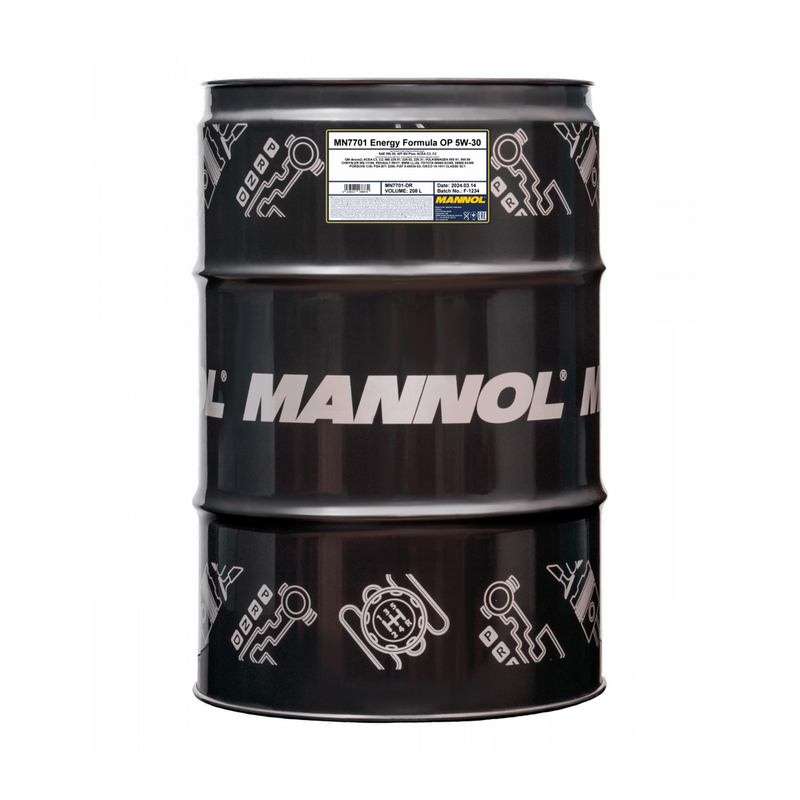 MANNOL 7701 Energy Formula OP 5W-30 208L - Voitelukeskus